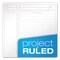 TOPS (100) 8.5 in. x 6.75 in. Sheets 1-Subject Narrow Rule JEN Action Planner - Black Cover